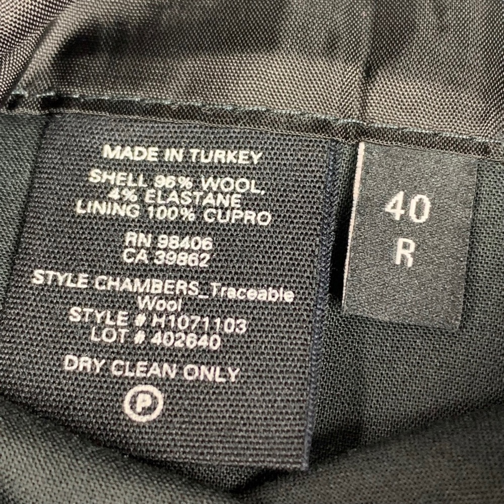 Theory Gray Wool Stretch Two Button Blazer Sports… - image 7